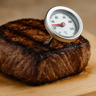 Kako uporabiti termometer pri peki mesa za popolno sočnost in varnost