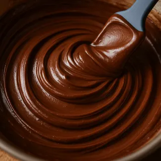 Kako naj pripravim čokoladni ganache z gladko teksturo?