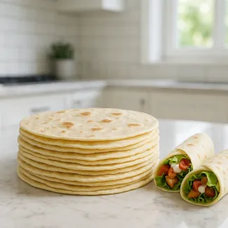 Triki za mehke, elastične tortilje doma