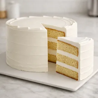 Kako stabilizirati kremo za torto brez želatine – čvrst rez in gladka tekstura brez sesedanja