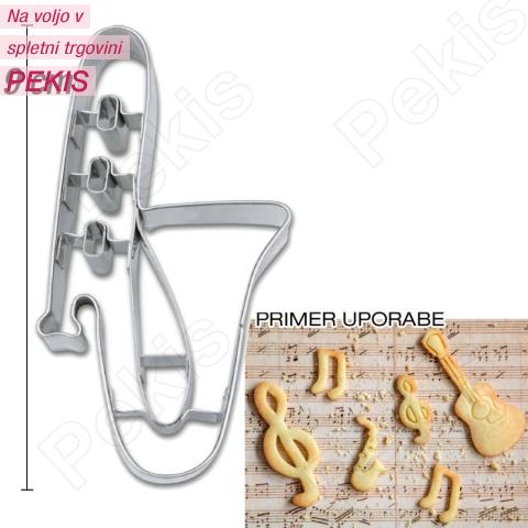 Modelček Pozavna 9 cm, rostfrei