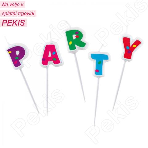 Svečke za torto Party
