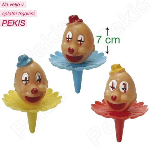 Klovnove glave (7 cm) 3 kom