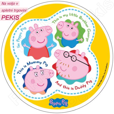 Hostija Pujsa Pepa (21 cm)