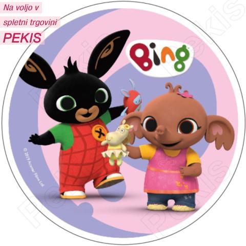 Hostija Zajček Bing 20 cm, št.1