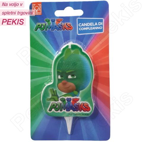 Svečka za torto Maske v pižamah št.2