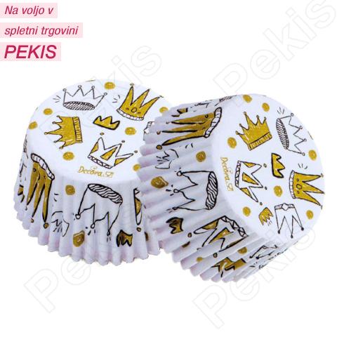 Papirčki za muffine Krone, 36 kom