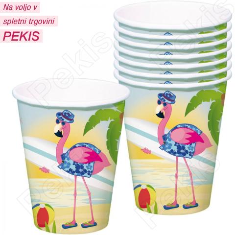 Papirnati kozarci Flamingo