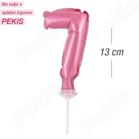 Topper za torto (št.7) Roza Balon