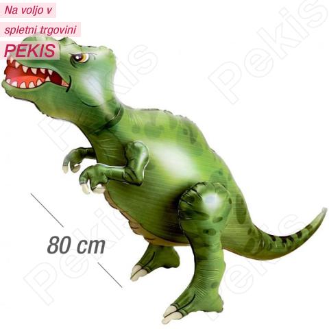 Stoječi folija balon (80 cm) Tiranozaver 3D