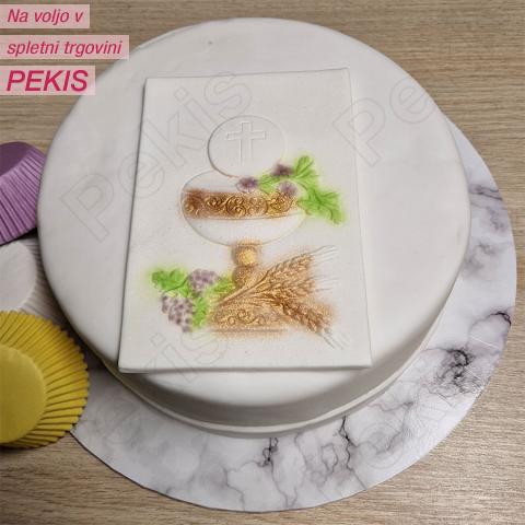 Zakrament, sladkorna ploščica (15 cm) št.2