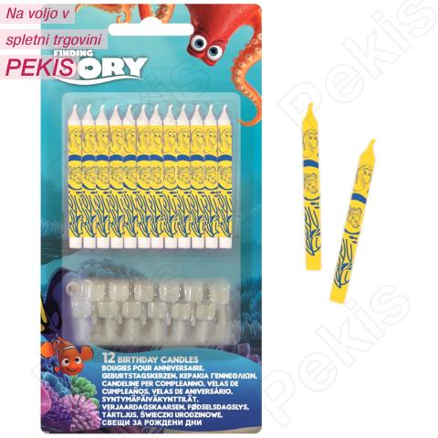Svečke za torto Nemo - pozabljiva Dory