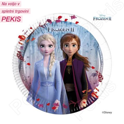 Papirnati krožniki Frozen II 19,5 cm