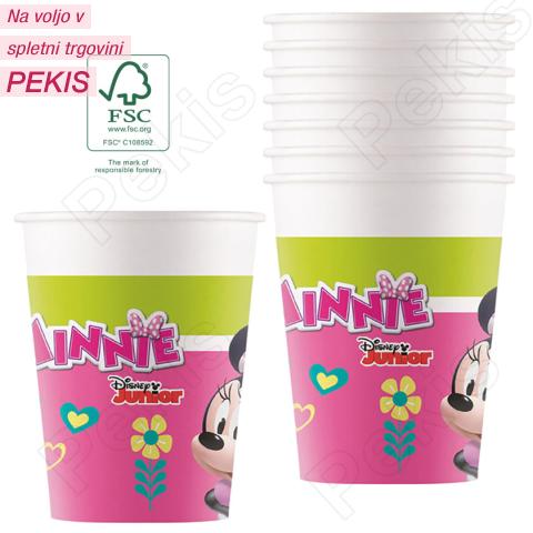 Papirnati kozarci Mini Miška 200 ml, 8 kom