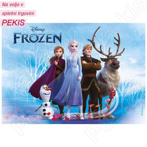 Jedilna slika (15x21cm) Frozen
