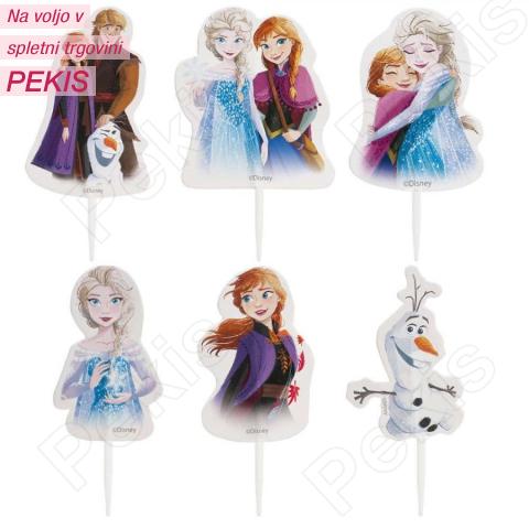 Dekoracija za sladice (6 kom) Frozen