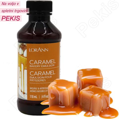 Karamelna emulzija za peko in aromo