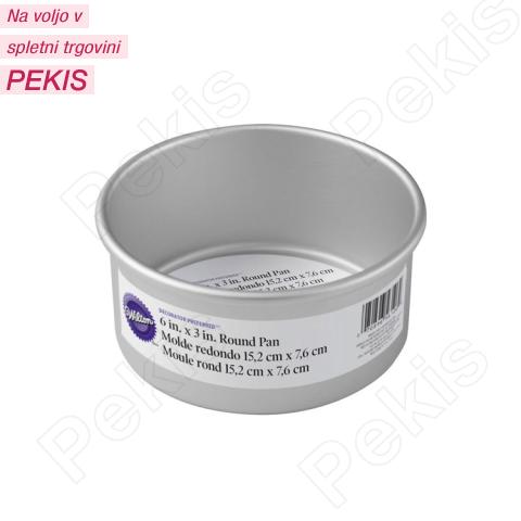 Wilton okrogel pekač za torte 15,2 x 7,6 cm