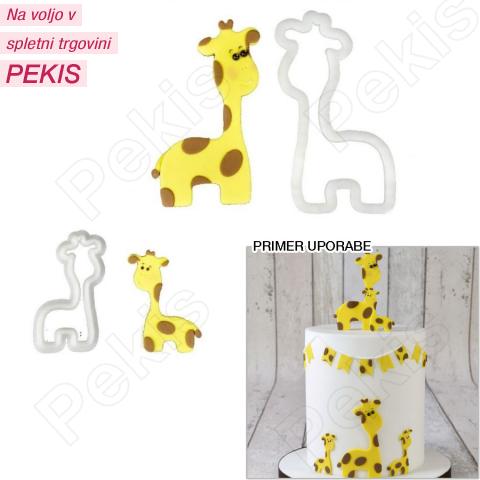 Modelčki za žirafo - 2 delni