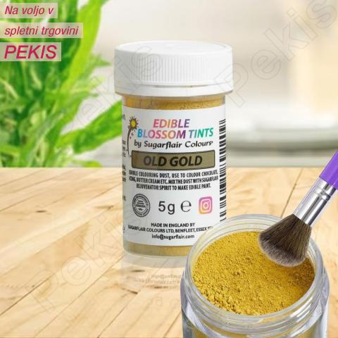 Blossom Tint Old Gold (Staro zlato) izjemno fin prah Sugarflair