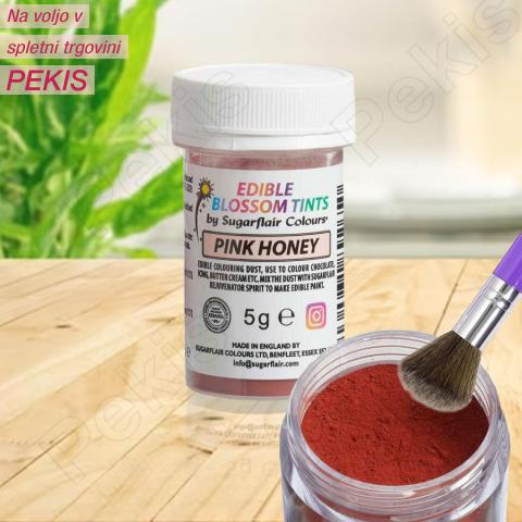 Blossom Tint Pink Honey (Rožnati med) izjemno fin prah Sugarflair