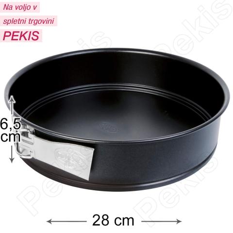 Dr.Oetker tradicionalni okrogel pekač z odstranljivim dnom 28 cm
