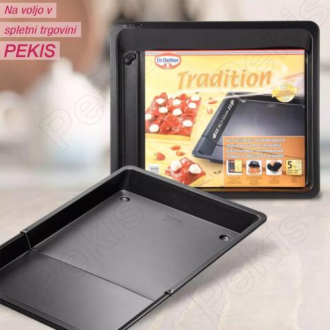 Dr.Oetker tradicionalni pekač (36,5 do 52 x 33 cm) nastavljiv