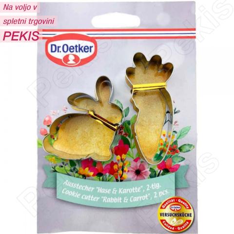 Dr.Oetker Modelčka za piškote zajec in korenček