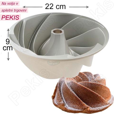 Dr.Oetker pekač za marmorni kolač "Twist" 22 cm