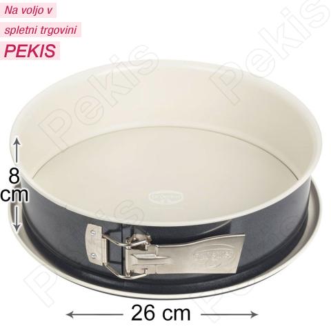 Dr.Oetker "Back-Trend" okrogel pekač z odstranljivim dnom 26 cm