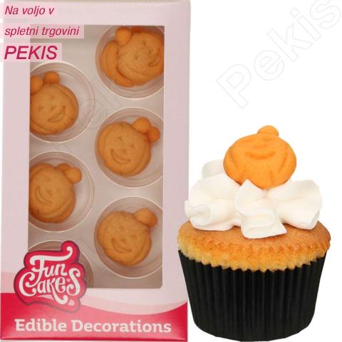 FunCakes Sladkorni okraski Buče, 12 kosov