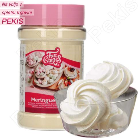 Meringue v prahu (nadomestek jajčnega beljaka)