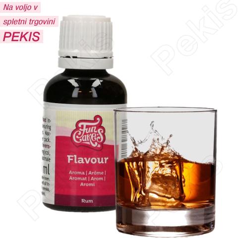 Aroma s kapalko za enostavno doziranje (Rum) Rum