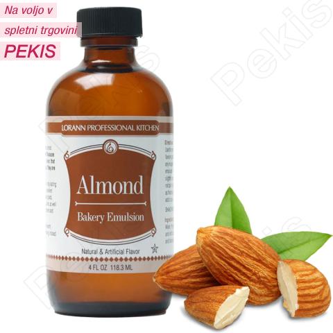 Mandljeva emulzija za peko in aromo