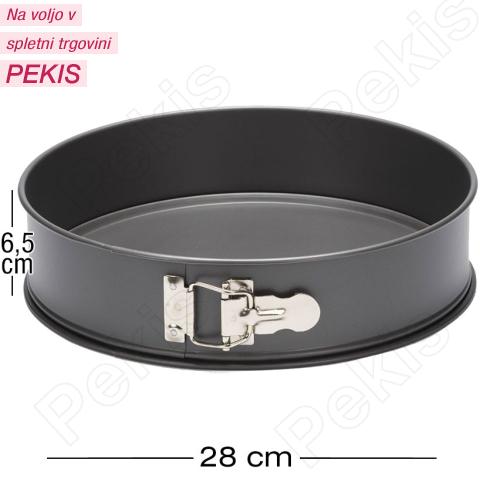Patisse Profi pekač z odstranljivim dnom 28 cm