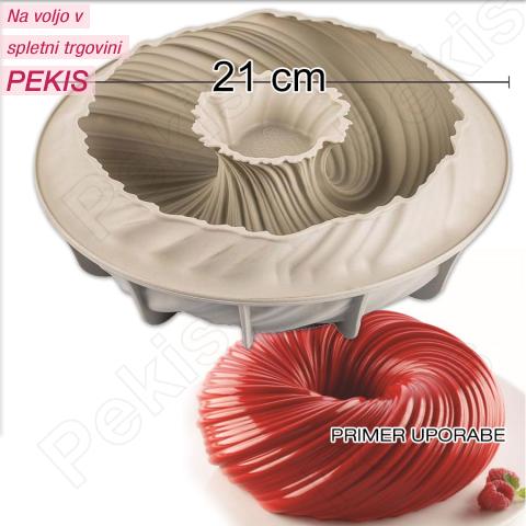 Silikomart silikonski pekač Pletenina