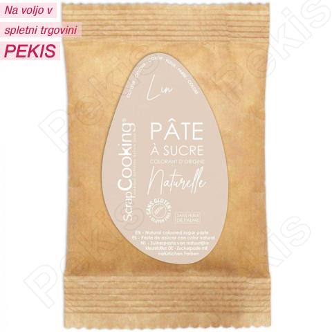Naravno obarvan Fondant LIN (200g) LAN