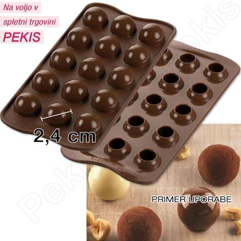 Silikomart silikonski modelček tartufino