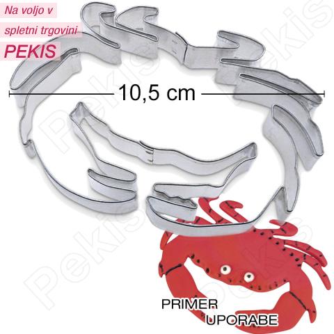 Modelček Rak 10,5cm, rostfrei