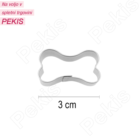 Modelček KOST – 3cm, rostfrei