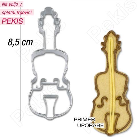 Modelček Violina 8,5 cm, rostfrei