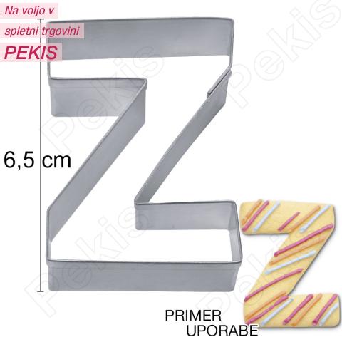 Modelček Črka 6,5cm, rostfrei, Z