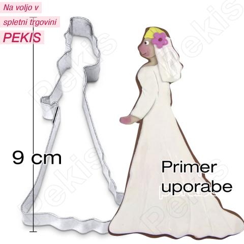 Modelček Nevesta 9 cm, rostfrei