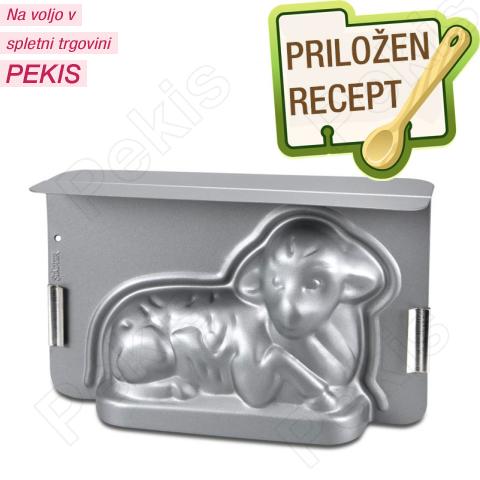3D Model pekač za Velikonočno jagnje, 18cm
