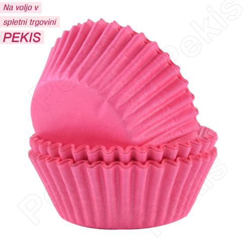Papirčki za muffine ROZA-PINK, 60 kom