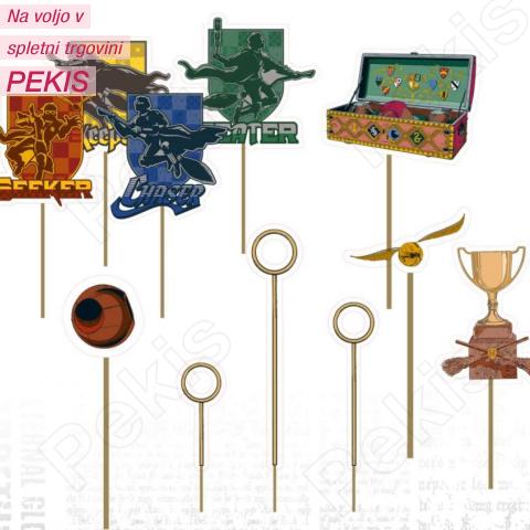 Topperji Harry Potter (Quidditch) 30 delni