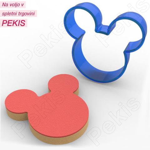Modelček (7cm, moder) Miki-Mini Miška
