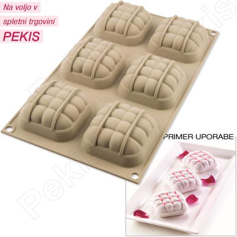 Silikomart silikonski pekač 3D MINI ELEGANCA