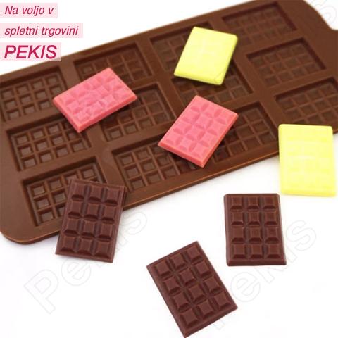 Silikomart silikonski modelček MINI TABLICE