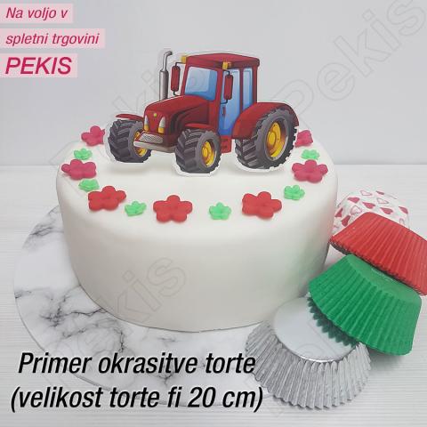 Topper za torto Traktor
